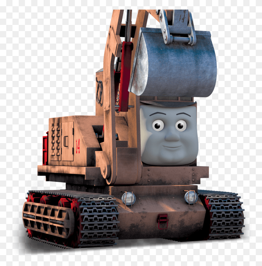 981x1000 Thomas And Friends Oliver Cgi Thomas Amp Friends, Robot, Bulldozer, Tractor HD PNG Download