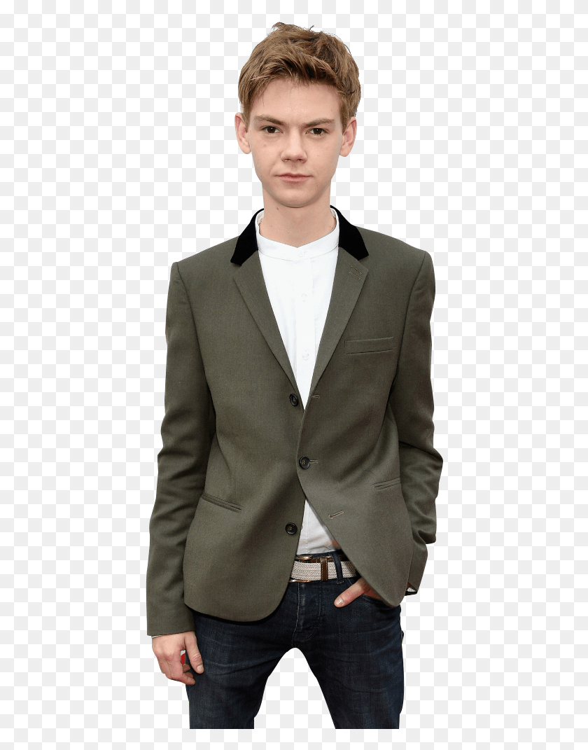 426x1011 Thomas Brodie Sangster Books Dylan O Brien Livros Thomas Brodie Sangster, Clothing, Apparel, Suit HD PNG Download