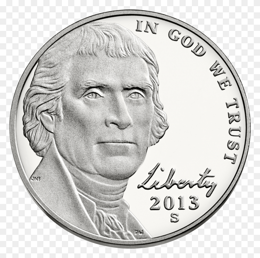 1985x1973 Thomas Jefferson Nickel, Moneda, Dinero, Persona Hd Png