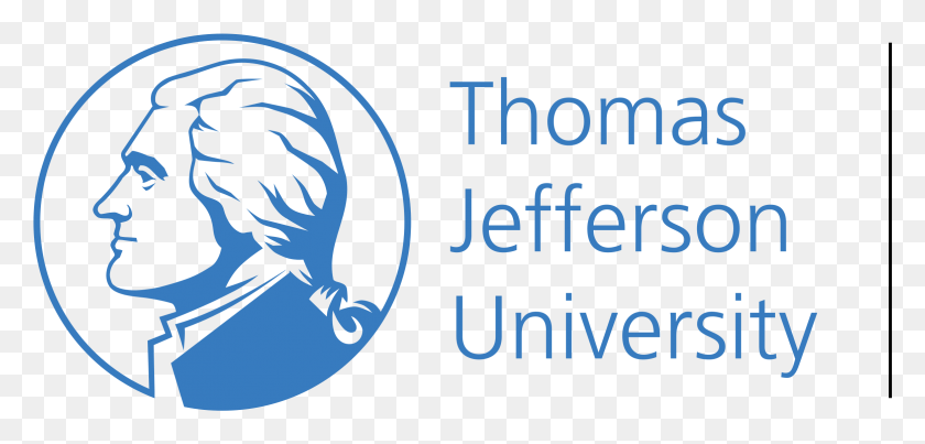 2331x1027 Thomas Jefferson University Logo Transparent Thomas Jefferson University Logo Transparent, Dragon, Text, Poster HD PNG Download