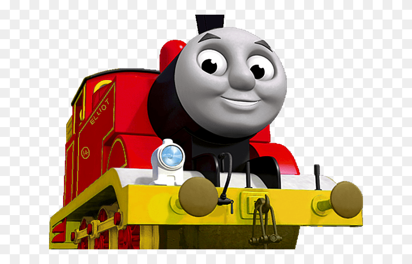 640x480 Thomas The Tank Engine Clipart Red Train Thomas Tank Engine Cgi, Toy, Vehicle, Transportation HD PNG Download