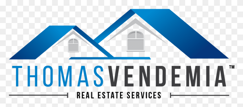 940x376 Thomas Vendemia Realtor Logo Graphic Design, Housing, Building, Text HD PNG Download