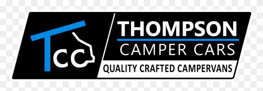 1335x397 Thompson Camper Cars Graphic Design, Text, Label, Word HD PNG Download