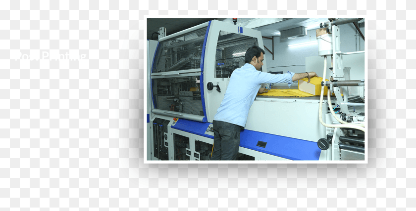 1238x583 Thomson Pressprinting Printingdigital Printingoffset Machine, Person, Human, Building Descargar Hd Png