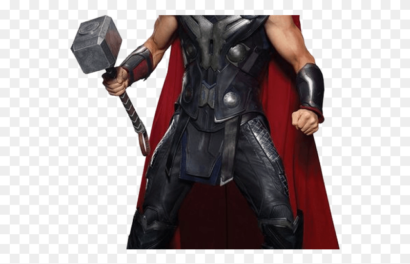 554x481 Thor Clipart Avengers Movie Avengers Age Of Ultron Thor, Person, Human, Knight HD PNG Download