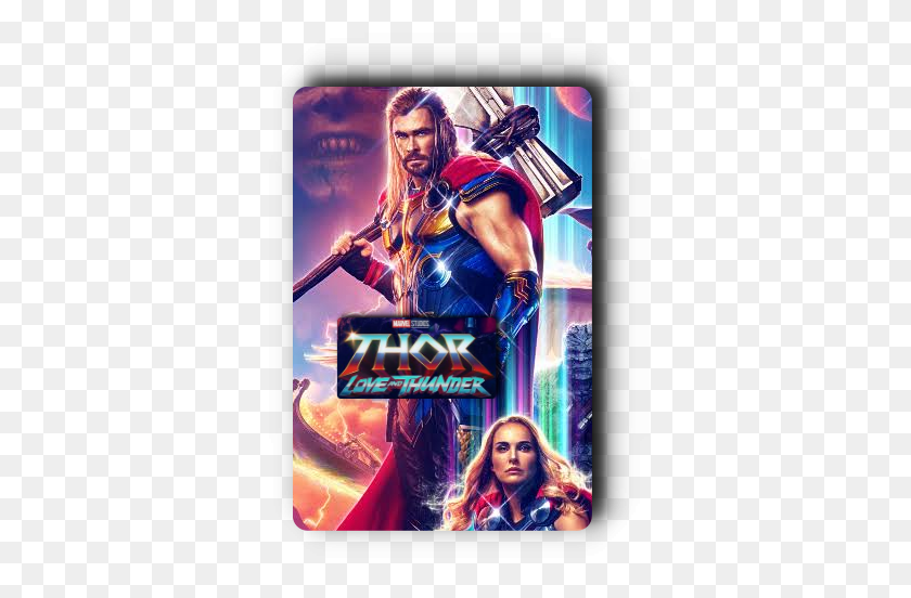 358x492 Thor Love And Thunder, Marvel, Superhero Clipart PNG