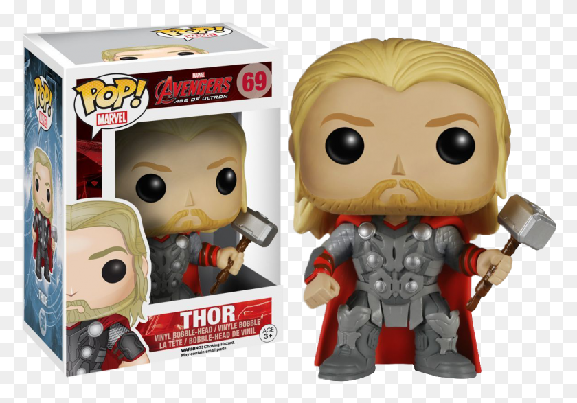1173x794 Thor Pop Vinyl Funko Pop Thor Age Of Ultron, Toy, Figurine, Doll HD PNG Download