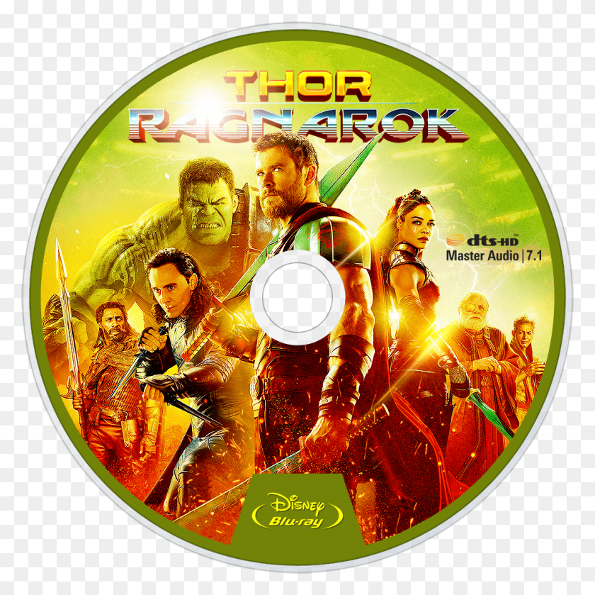 1000x1000 Thor Ragnarok Blu Ray Disc, Disk, Person, Human HD PNG Download