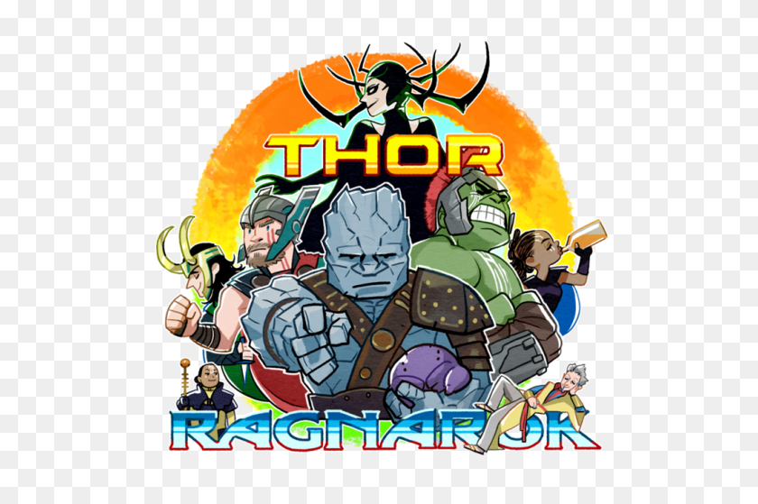 1025x656 Thor Ragnarok Por Hallpen Ilustración, Persona, Humano, Cartel Hd Png