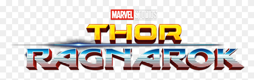 1823x480 Descargar Png / Thor Ragnarok Logo, Texto, Pac Man Hd Png