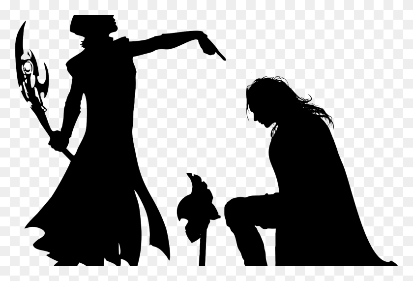 1374x901 Thor Silhouette, Kneeling, Baby HD PNG Download