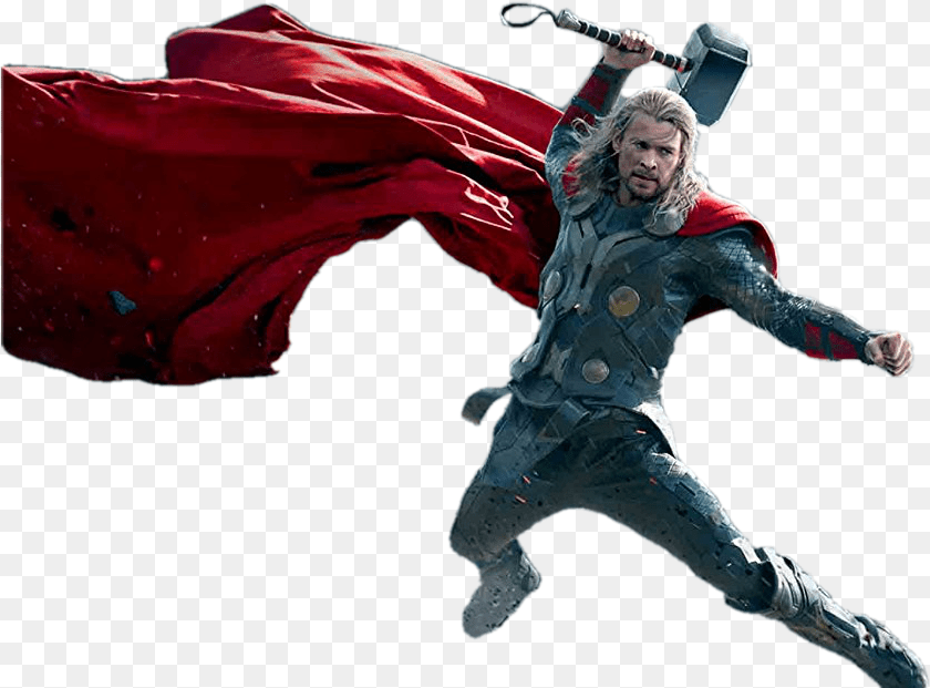 Thor Vector Thor, Adult, Weapon, Sword, Person Transparent PNG