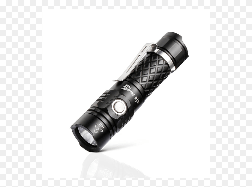 560x564 Thorfire Tk05 Dimming Edc Led Flashlight Coupon Code Thorfire, Lamp, Light, Torch HD PNG Download