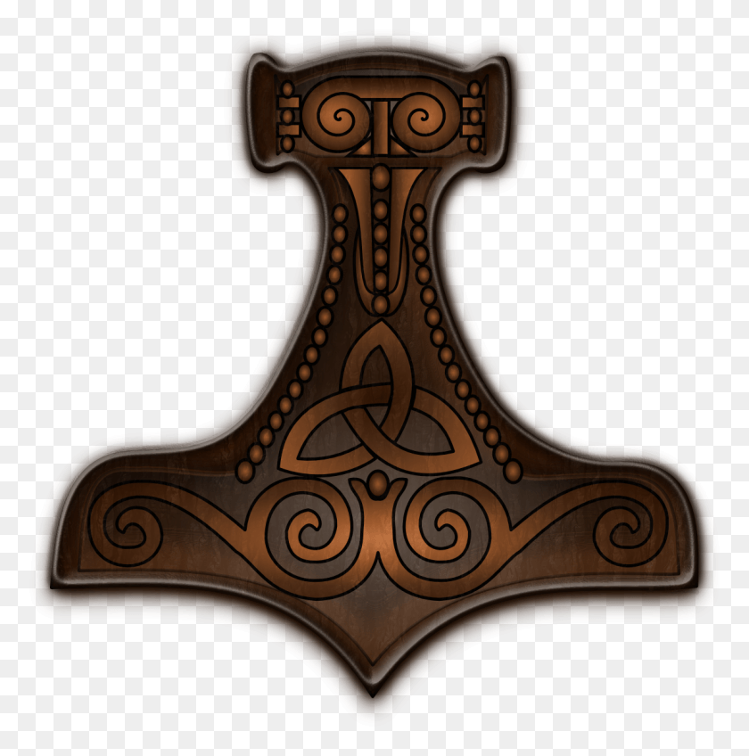 1141x1154 Thors Hammer Pendant Wood 0 Vector Graphics By Kristrn, Bronze, Axe, Tool HD PNG Download