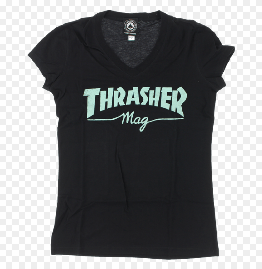 666x801 Thrasher Magazine, Clothing, Apparel, T-shirt HD PNG Download