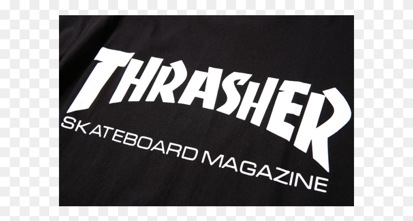 601x390 Thrasher Skateboard Magazine Футболка Скейтборд Thrasher, Слово, Текст, Алфавит Hd Png Скачать