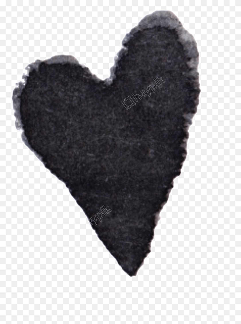 1024x1406 Three Dimensional Love Transparent Heart, Slate HD PNG Download