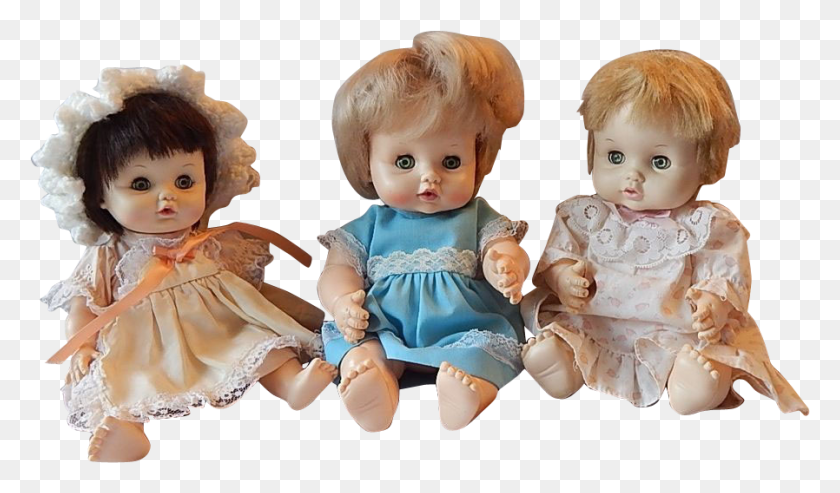 898x499 Three Doll, Toy, Person, Human HD PNG Download