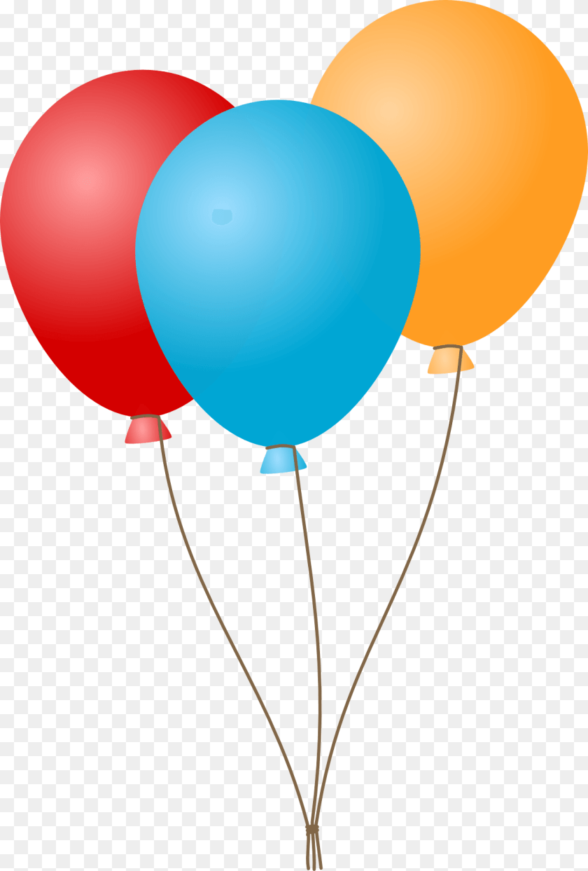 1178x1744 Three Flat Balloons, Balloon Transparent PNG