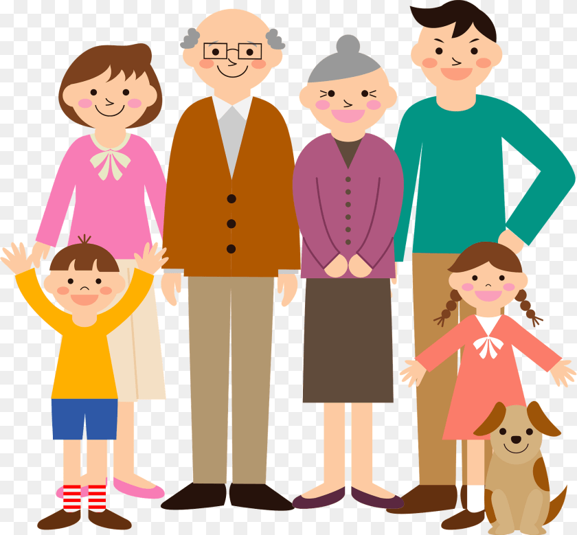 Three Generation Family Publication, Book, Comics, Person Clipart PNG