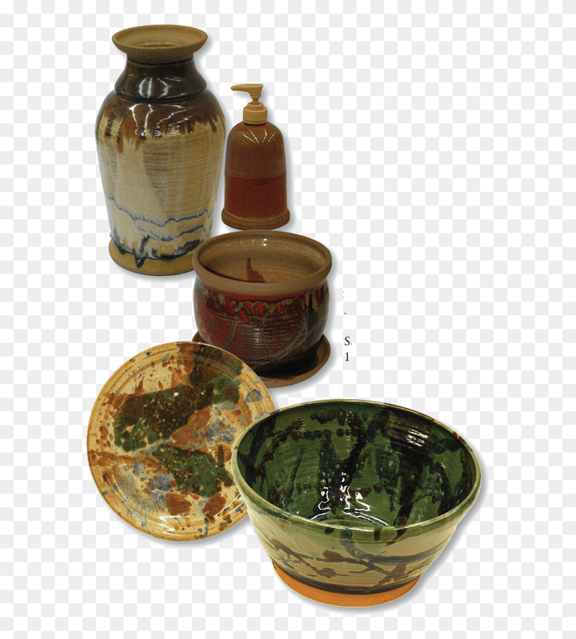 598x872 Three Handed Pottery Earthenware, Bottle, Glass, Alcohol HD PNG Download