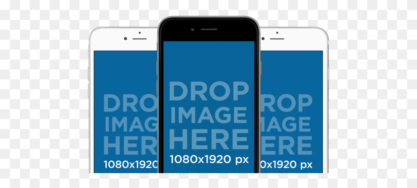 489x319 Three Iphones In Portrait Position Responsive Mockup Three Iphone Mockup, Mobile Phone, Phone, Electronics HD PNG Download