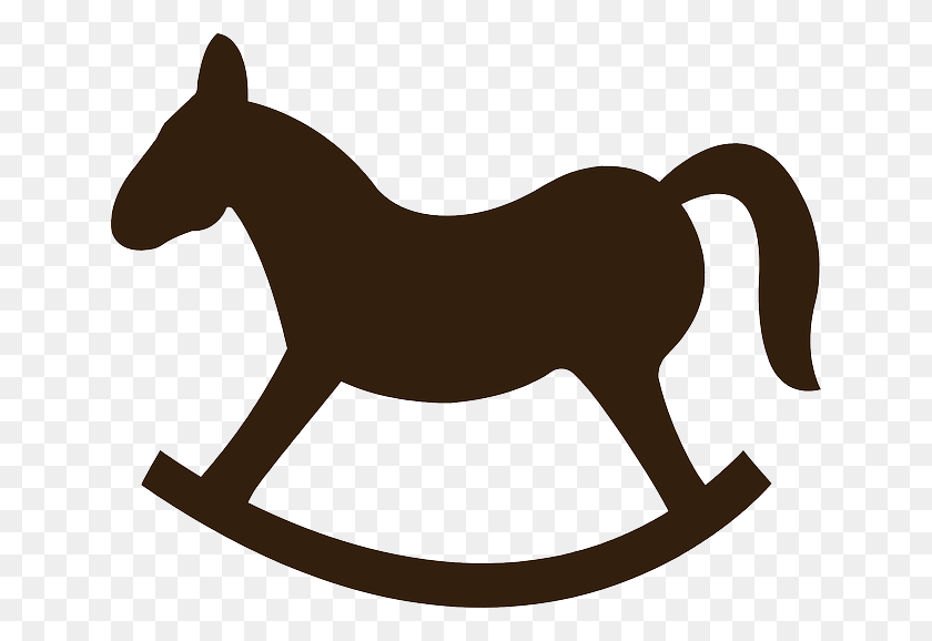 640x518 Three Perfectly Normal Two Word Entries Crossed With Rocking Horse Clip Art Transparent Background, Mammal, Animal, Toy HD PNG Download