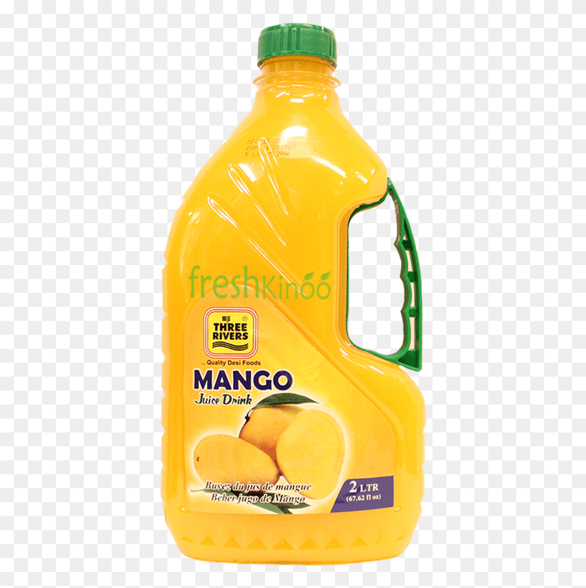 385x783 Три Реки Сок Манго, Напиток, Напиток, Апельсиновый Сок Hd Png Скачать