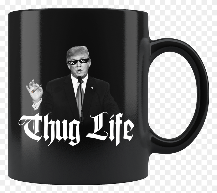 1931x1706 Thug Life Mug, Coffee Cup, Cup, Person HD PNG Download