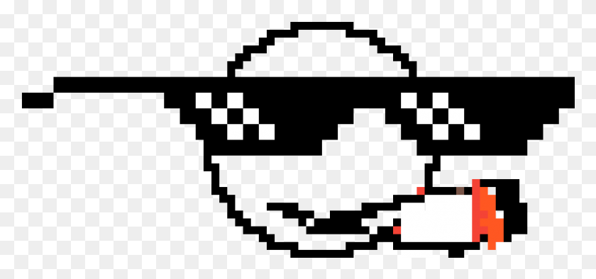 841x361 Thug Life Swag Glasses, Pac Man, Text HD PNG Download
