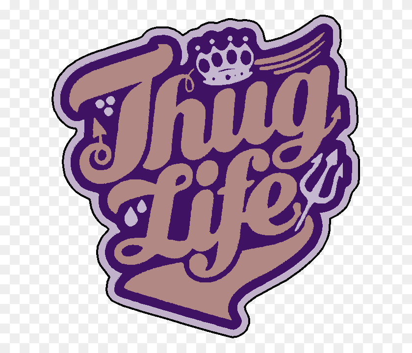 629x660 Descargar Png Thug Life Thug Life Cs Go, Etiqueta, Texto, Alfombra Hd Png