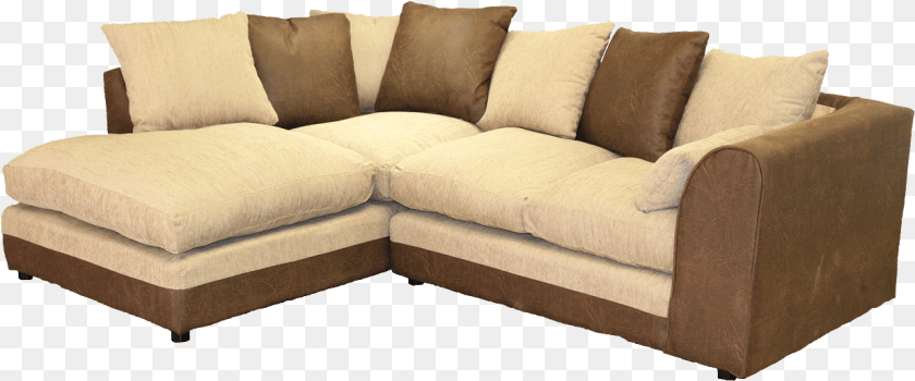 1239x516 Thumb Cream And Brown Sofa, Couch, Cushion, Furniture, Home Decor Sticker PNG