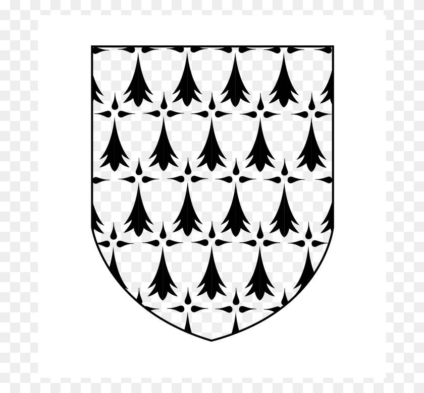 690x720 Thumb Image Bretagne Coat Of Arms, Armor, Shield, Rug HD PNG Download