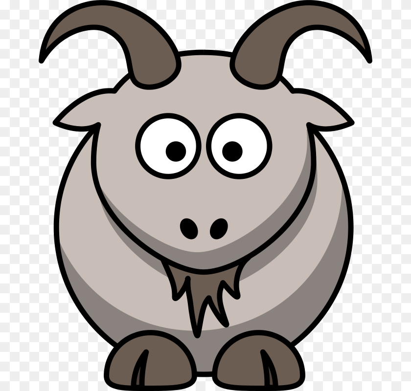 Thumb Cartoon Goat Clipart, Ammunition, Grenade, Weapon, Animal Sticker PNG