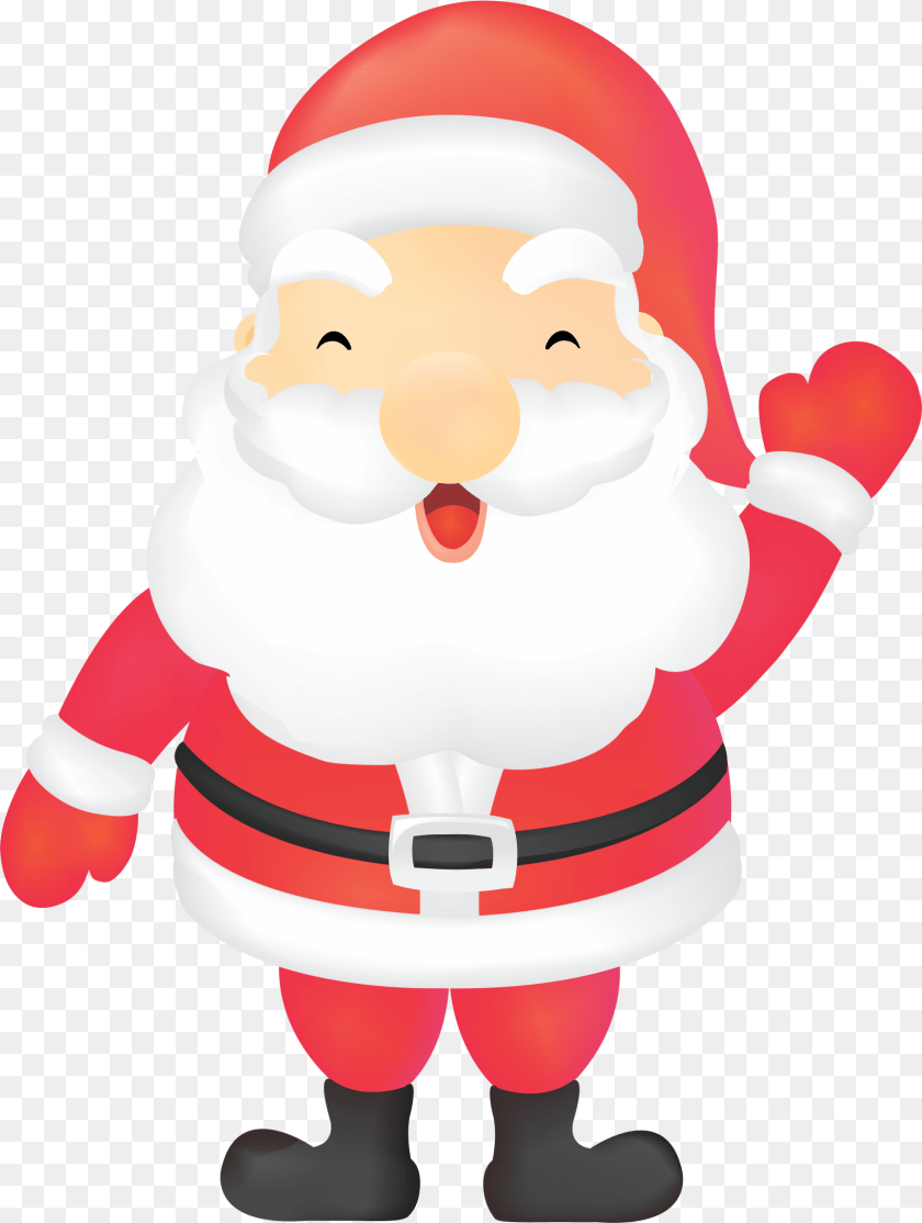 Thumb Image Cute Santa Claus Clipart, Elf, Nature, Outdoors, Snow Sticker PNG
