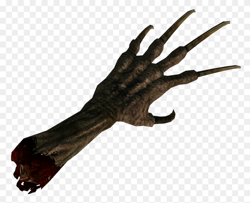 852x681 Thumb Image Deathclaw Claw, Hook, Lizard, Reptile HD PNG Download