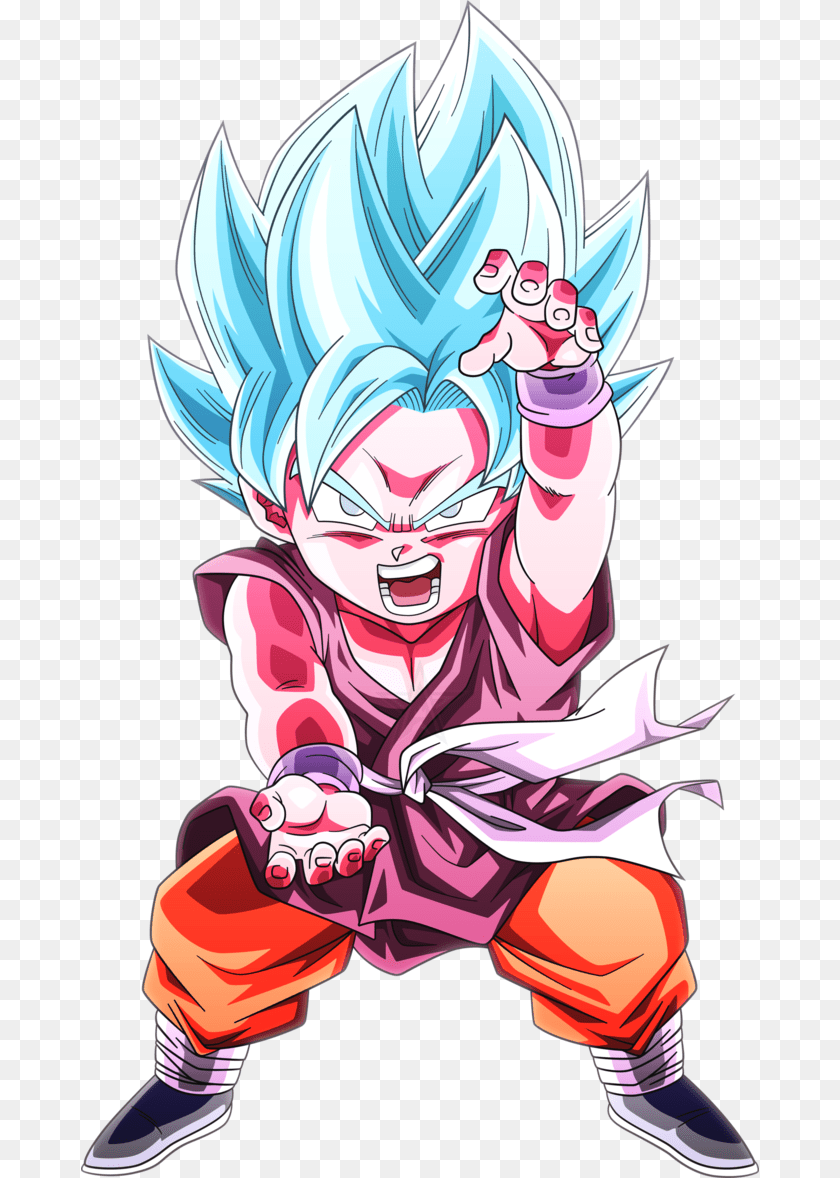 678x1178 Thumb Image Dragon Ball Gt Goku Super Saiyan Blue, Book, Comics, Publication, Baby PNG