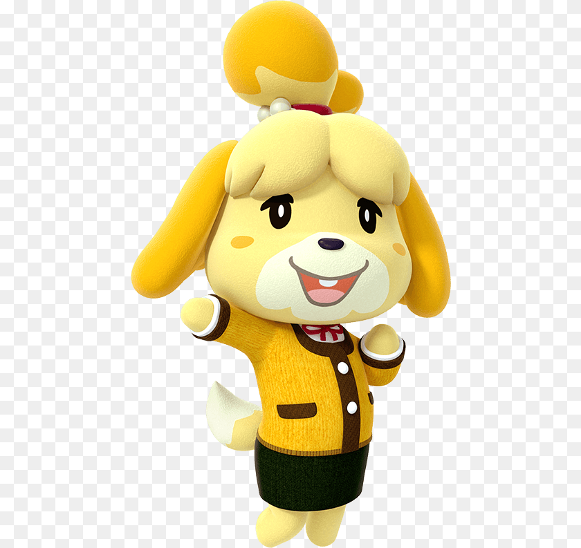 463x793 Thumb Image Isabelle Animal Crossing New Horizons, Plush, Toy, Citrus Fruit, Food Clipart PNG