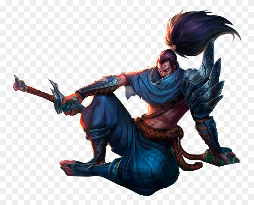 758x617 Thumb Image League Of Legends Yasuo, Person, Human, Leisure Activities HD PNG Download