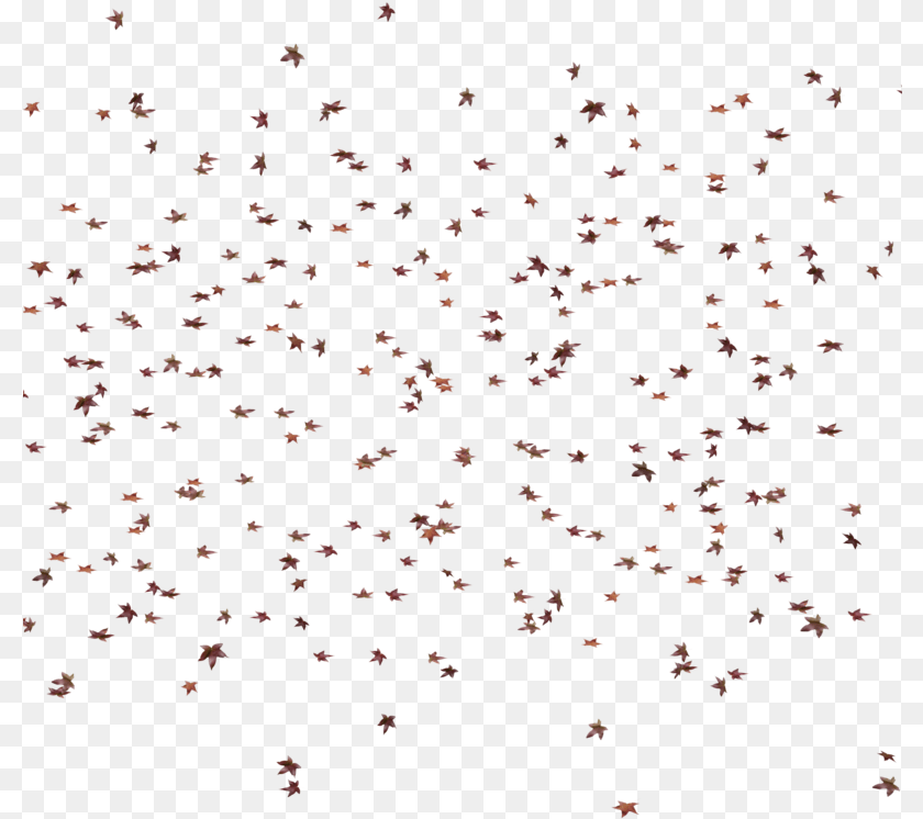 Thumb Image Leaves In The Wind Transparent, Plant, Paper, Animal, Flock Sticker PNG