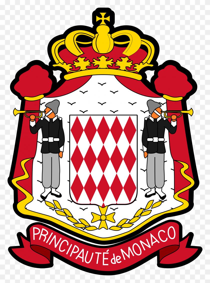 2000x2755 Thumb Image Monaco Coat Of Arm, Armor, Shield, Poster HD PNG Download