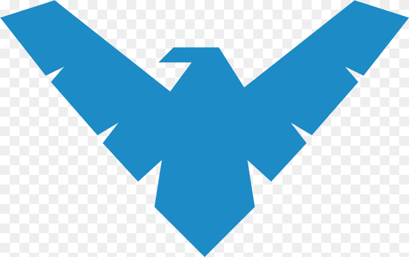 Thumb Image Nightwing Logo, Symbol, Animal, Fish, Sea Life Transparent PNG