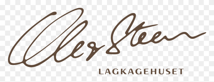 1089x366 Thumb Image Ole Steen Lagkagehuset Logo, Text, Handwriting, Calligraphy HD PNG Download