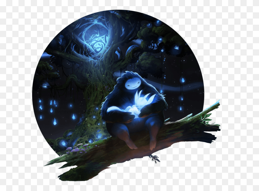 635x559 Thumb Image Ori And The Blind Forest Shirt, Turtle, Reptile, Sea Life HD PNG Download