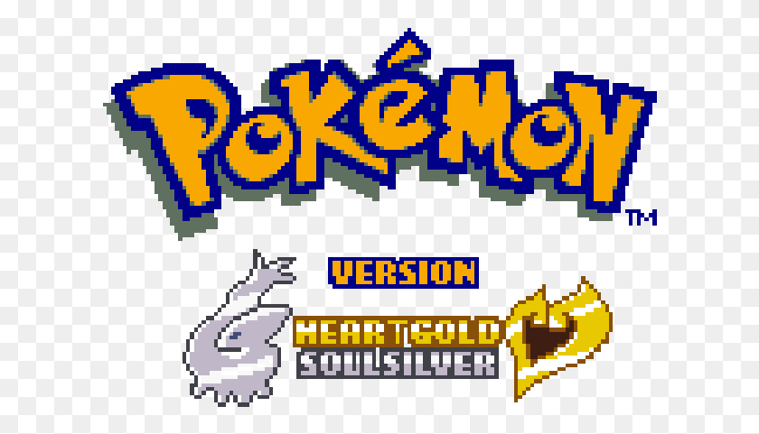 614x421 Thumb Image Pokemon Gold And Silver Logo, Text, Pac Man, Urban HD PNG Download