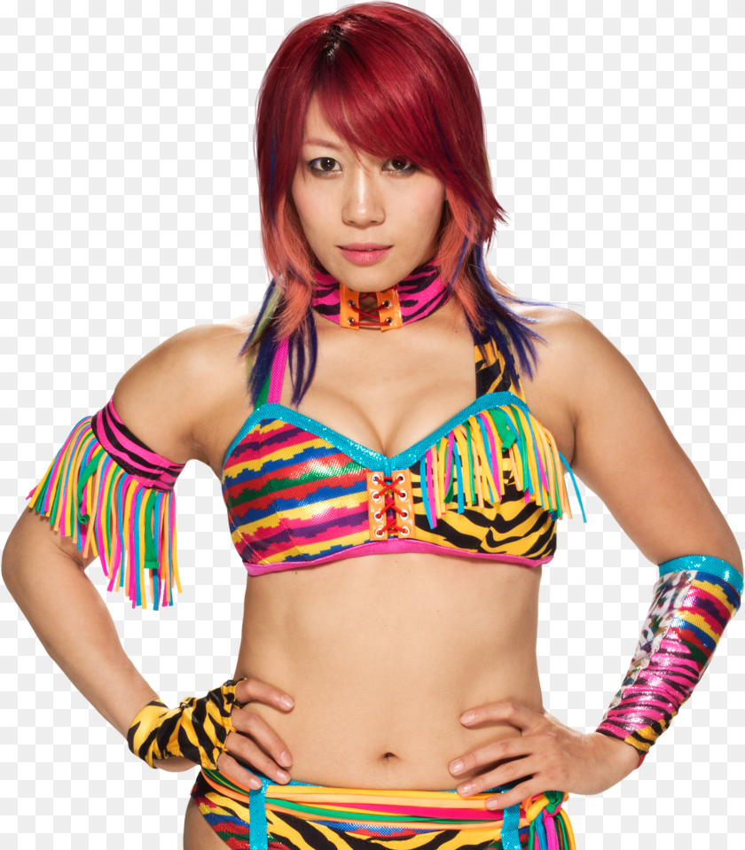 Thumb Image Seth Rollins And Asuka, Woman, Adult, Person, Clothing Sticker PNG