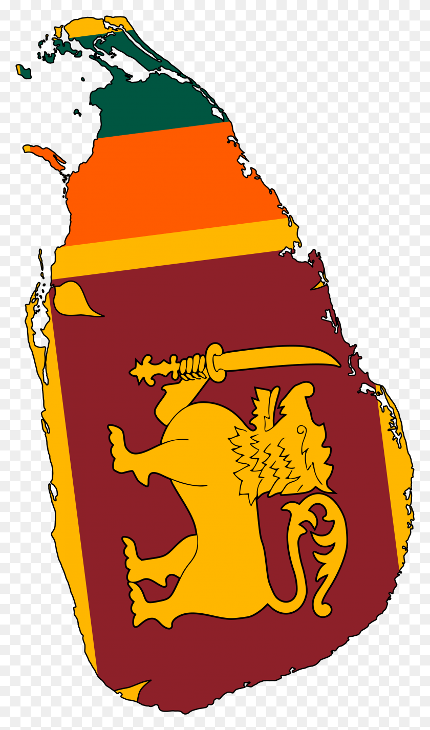 2663x4664 Descargar Png / Bandera De Sri Lanka Png