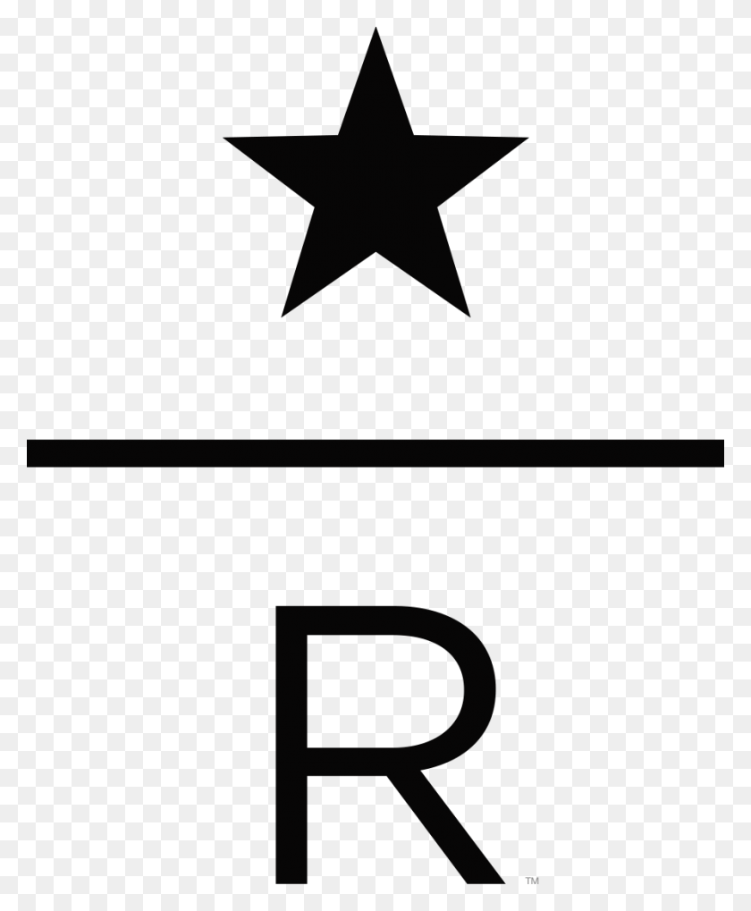 894x1100 Thumb Image Starbucks Reserve Roastery Logo, Cross, Symbol, Star Symbol HD PNG Download