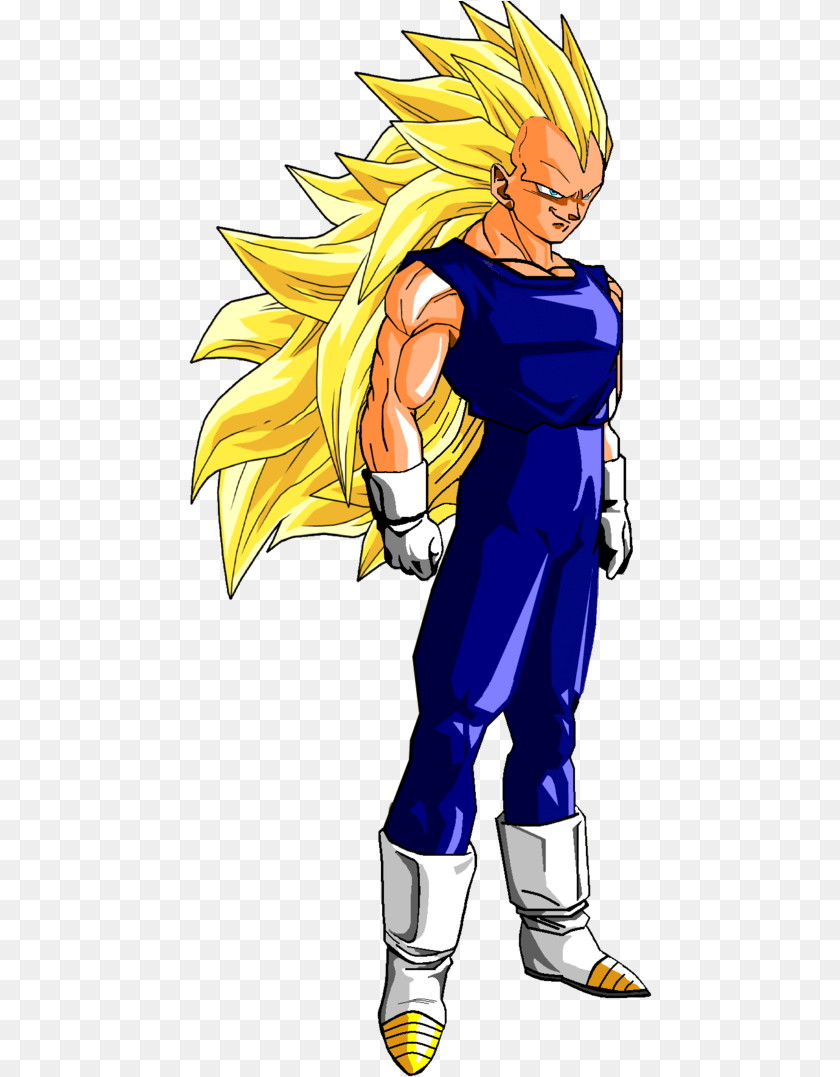 464x1077 Thumb Vegeta Super Sayen, Book, Publication, Comics, Manga Clipart PNG