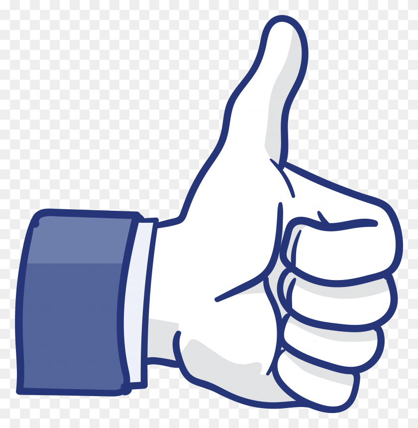 5747x5892 Thumb Up Clipart Picture Tangan Jempol, Thumbs Up, Finger, Hand HD PNG Download
